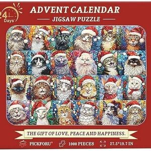 Cat Lovers Advent Calendar Jigsaw Puzzle